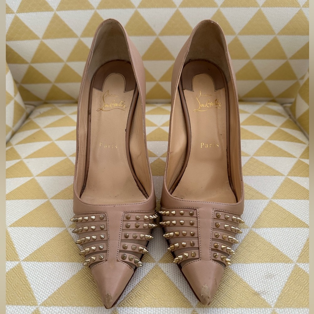 Authentic Christian Louboutin Bareta (size 39.5)